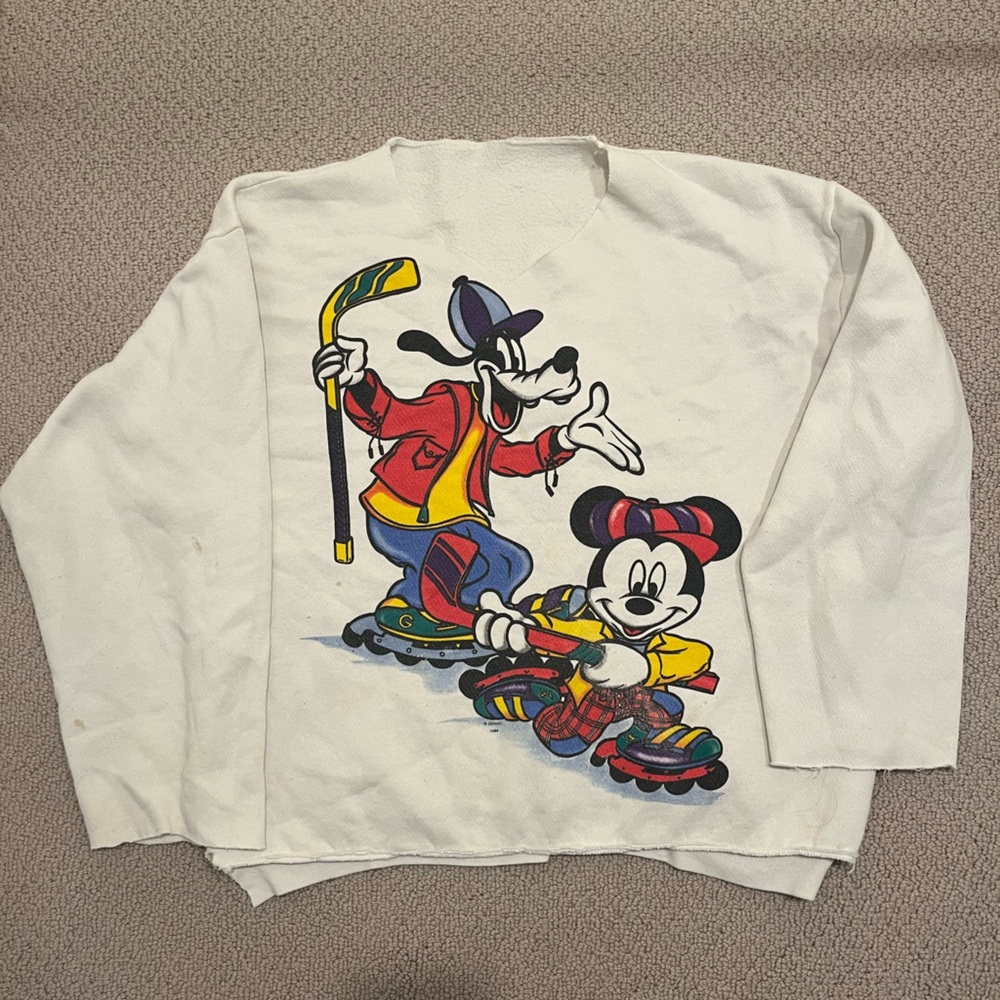 Disney White Sweatshirt